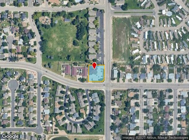 1705 32Nd St, Evans, CO Parcel Map