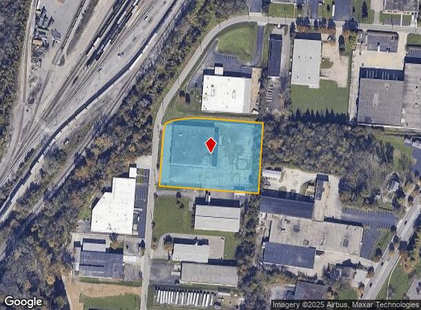 3025 Exon Ave, Cincinnati, OH Parcel Map