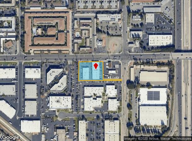  2110 E Mcfadden Ave, Santa Ana, CA Parcel Map