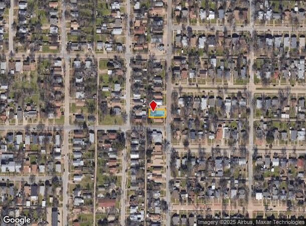  1512 Harrison St, Wichita Falls, TX Parcel Map