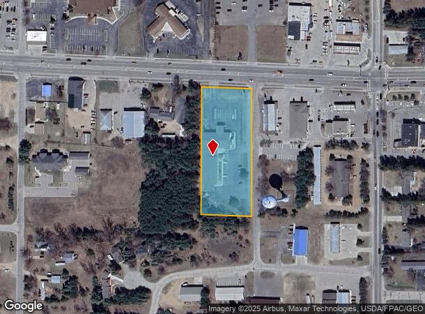 1020 1St St E, Park Rapids, MN Parcel Map