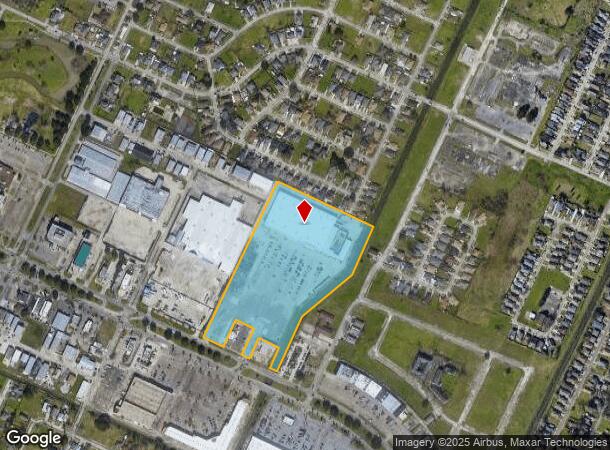 8601 W Judge Perez Dr, Chalmette, LA Parcel Map