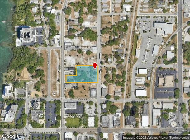  314 N Garden Ave, Clearwater, FL Parcel Map