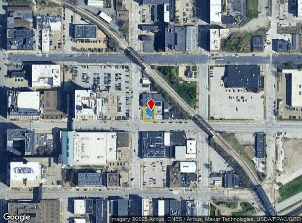 304 E 3Rd St, Davenport, IA Parcel Map