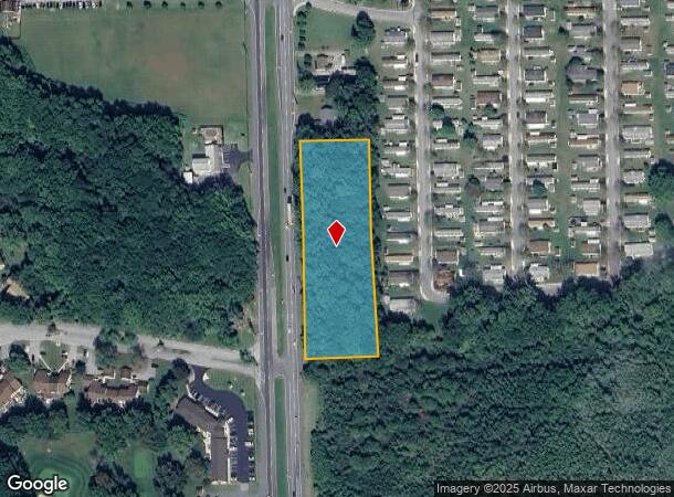 S Dupont Blvd, Smyrna, DE Parcel Map