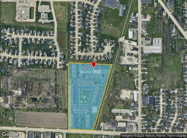 2570 18Th St, Kenosha, WI Parcel Map