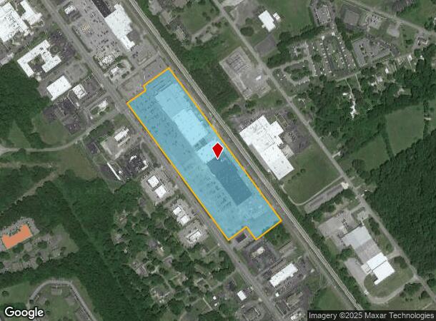  1600 N Jackson St, Tullahoma, TN Parcel Map