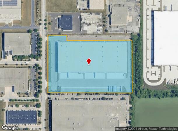  1252 Pierson Dr, Batavia, IL Parcel Map