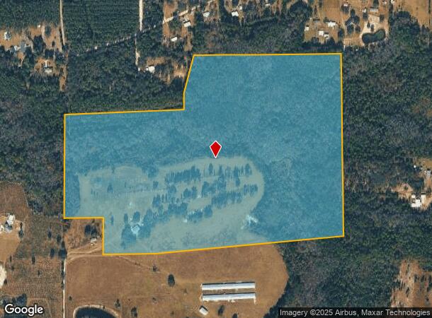 17121 Brush Creek Ln, Hilliard, FL Parcel Map