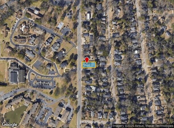  305 Pierce Ave, Macon, GA Parcel Map