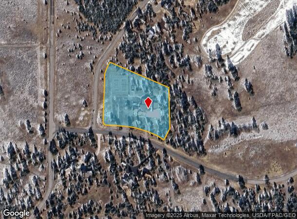  117 Ponderosa Dr, Ridgway, CO Parcel Map