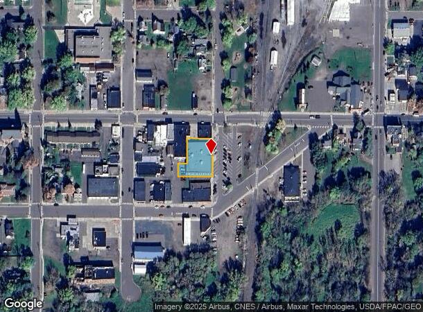 425 S Dana Ave, Rush City, MN Parcel Map