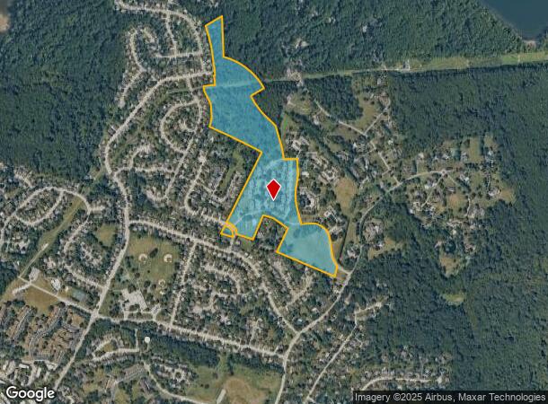  Lakespring Way, Cockeysville, MD Parcel Map