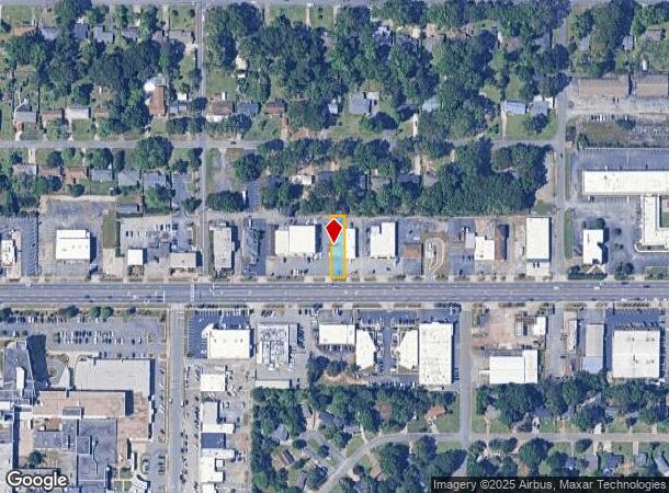  1540 Watson Blvd, Warner Robins, GA Parcel Map