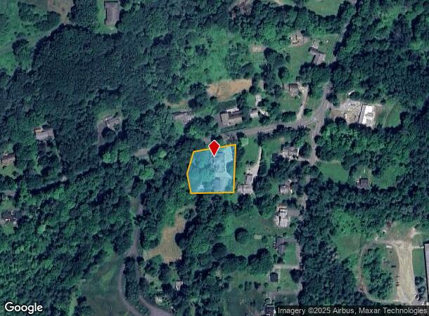  15 Hawthorne St, Lenox, MA Parcel Map