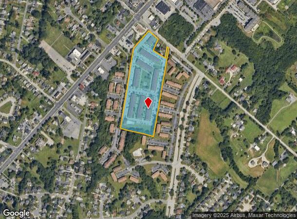 Chapel Rd, Nottingham, MD Parcel Map