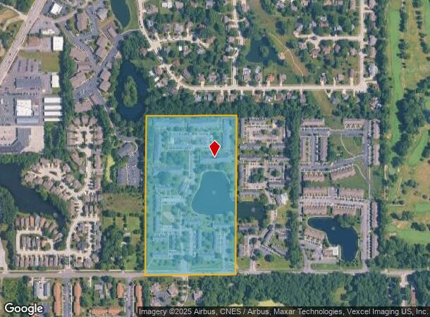 2810 Winchester Dr, Valparaiso, IN Parcel Map