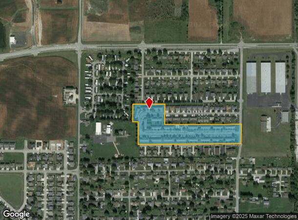  810 W Briarwood Way, Greensburg, IN Parcel Map