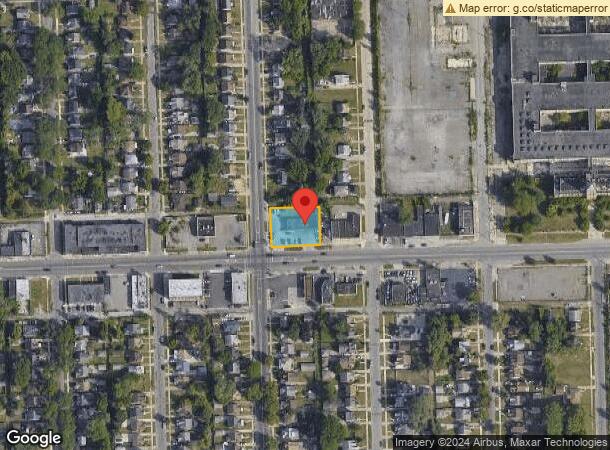  14550 Plymouth Rd, Detroit, MI Parcel Map