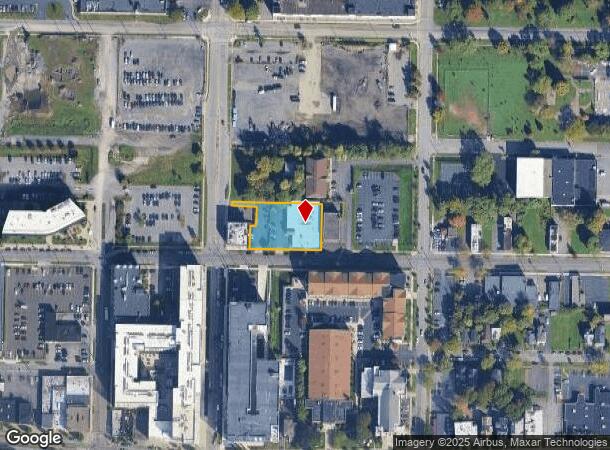 1031 E Fayette St E, Syracuse, NY Parcel Map