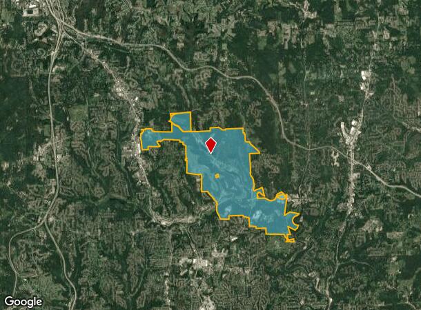  10501 Pearce Mill Rd, Allison Park, PA Parcel Map