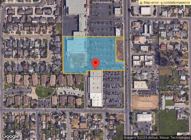  1925 N Dinuba Blvd, Visalia, CA Parcel Map