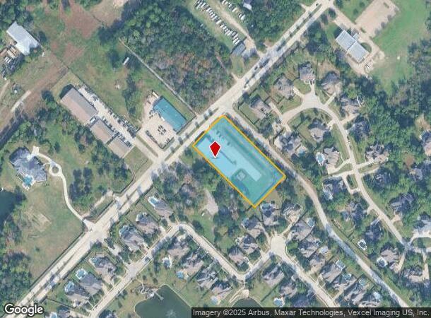  13615 Kluge Rd, Cypress, TX Parcel Map