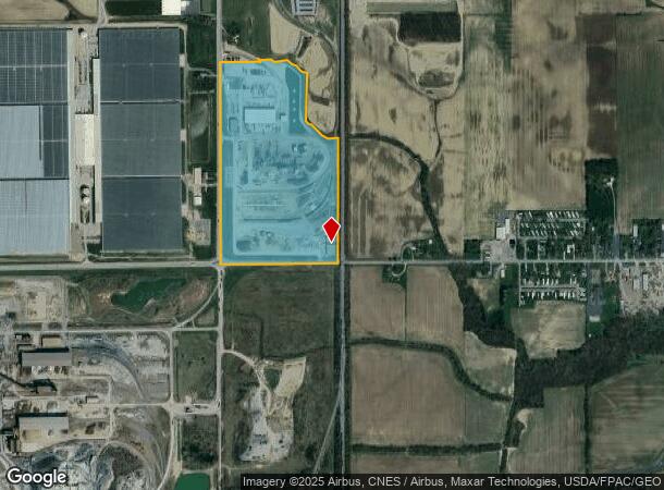  8876 Us Highway 20A, Delta, OH Parcel Map