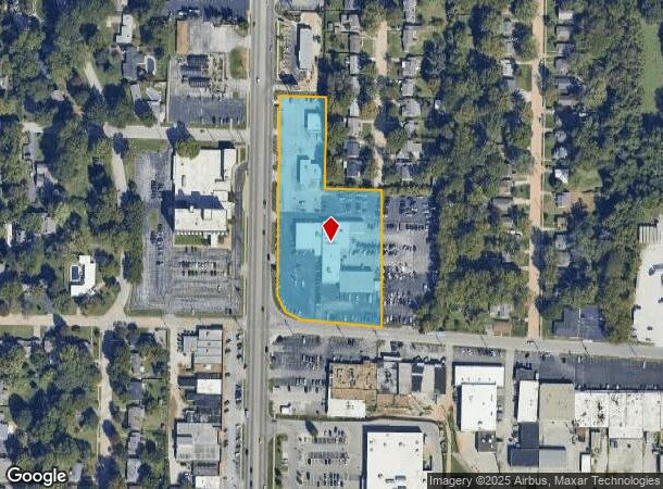  1226 S Glenstone Ave, Springfield, MO Parcel Map