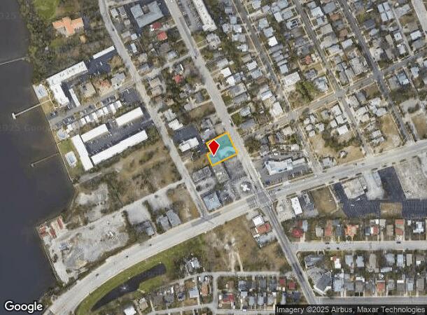 162 S Peninsula Dr, Daytona Beach, FL Parcel Map