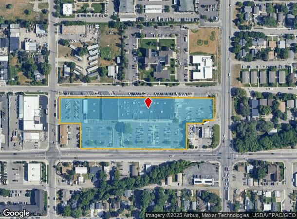 1600 S 3Rd St W, Missoula, MT Parcel Map