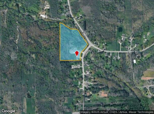 2198 Sandridge Rd, Alden, NY Parcel Map