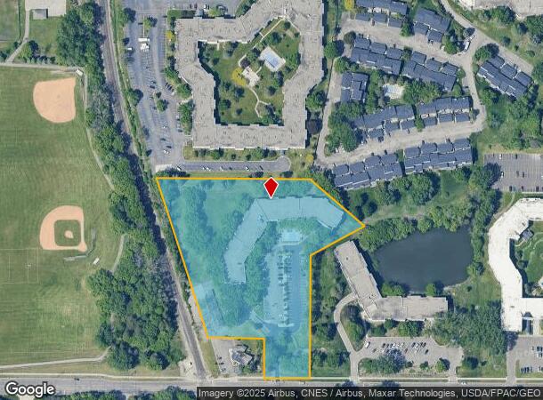  165 County Road B2 E, Saint Paul, MN Parcel Map