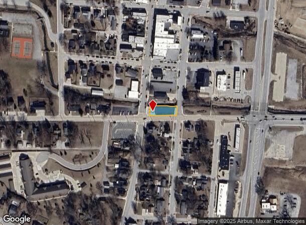  193 S Main St, Roanoke, IN Parcel Map