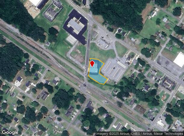 102 Barden St, Princeton, NC Parcel Map