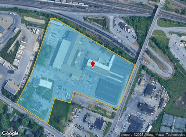  1038 Dillerville Rd, Lancaster, PA Parcel Map