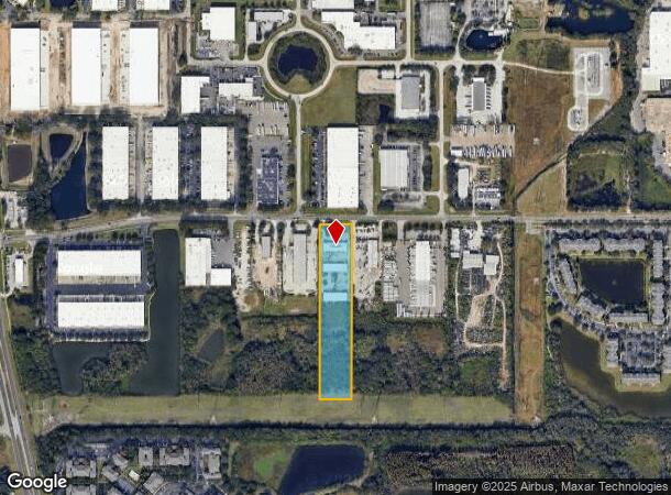 9619 Palm River Rd, Tampa, FL Parcel Map