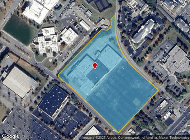 2845 Hershberger Rd Nw, Roanoke, VA Parcel Map