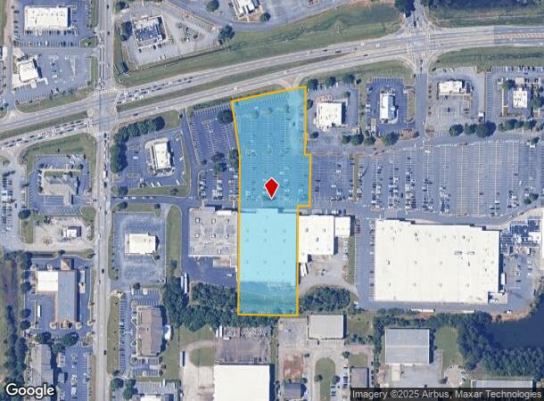  2987 Watson Blvd, Warner Robins, GA Parcel Map