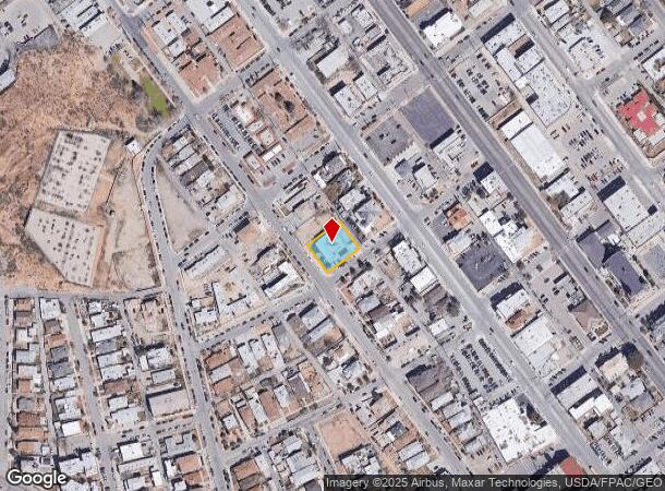  1300 N El Paso St, El Paso, TX Parcel Map