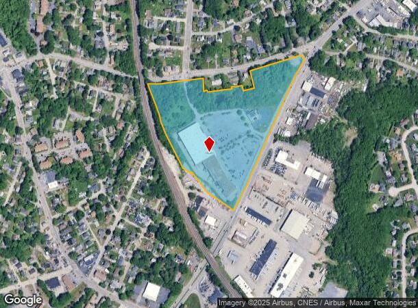  50 Sw Cutoff, Worcester, MA Parcel Map