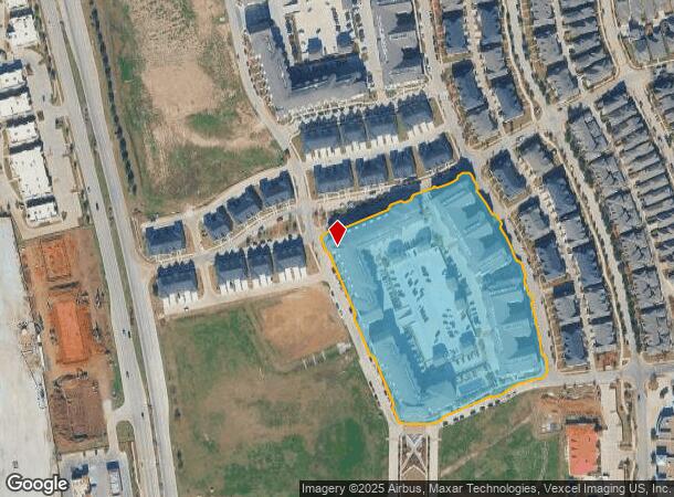 4101 Viridian Village Dr, Arlington, TX Parcel Map