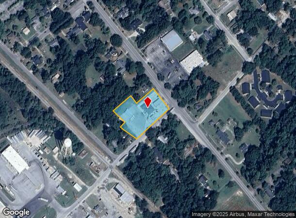 6642 Old Number Six Hwy, Elloree, SC Parcel Map