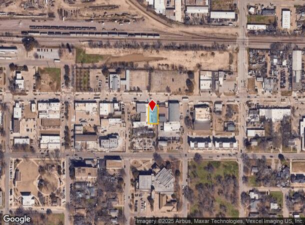  208 E Irving Blvd, Irving, TX Parcel Map
