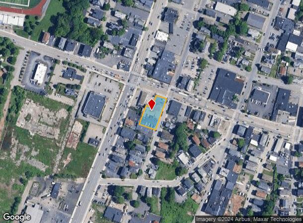  232 Chandler St, Worcester, MA Parcel Map