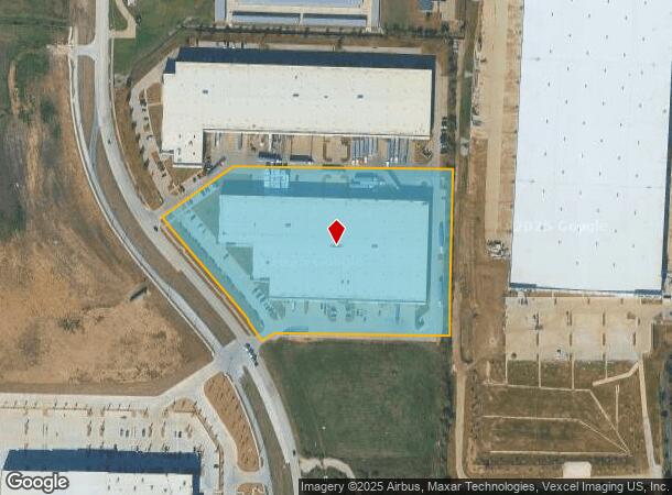  1500 N Western Blvd, Denton, TX Parcel Map