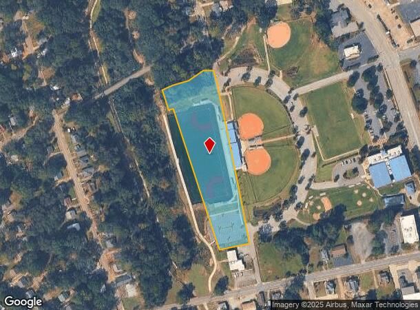  1105 Stephens St, Anderson, SC Parcel Map