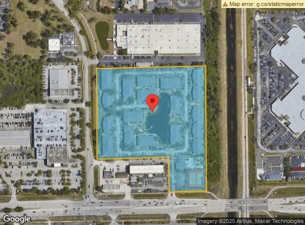  2719 Colonial Blvd, Fort Myers, FL Parcel Map