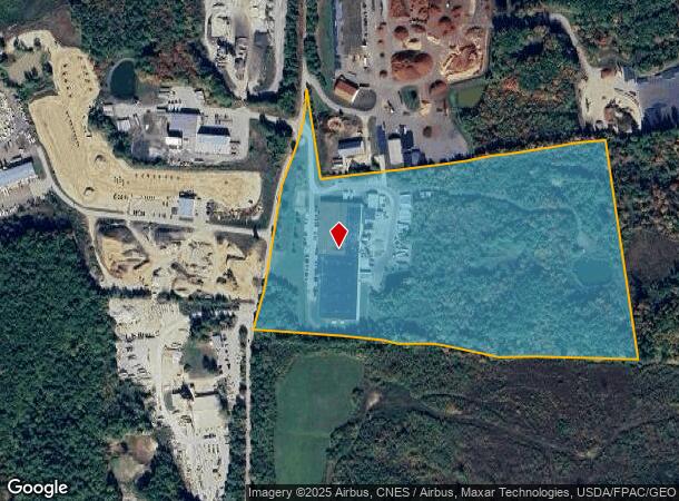 61 Pine Rd, Brentwood, NH Parcel Map