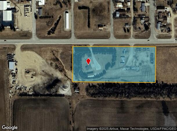  8154 Highway 13, Edgeley, ND Parcel Map